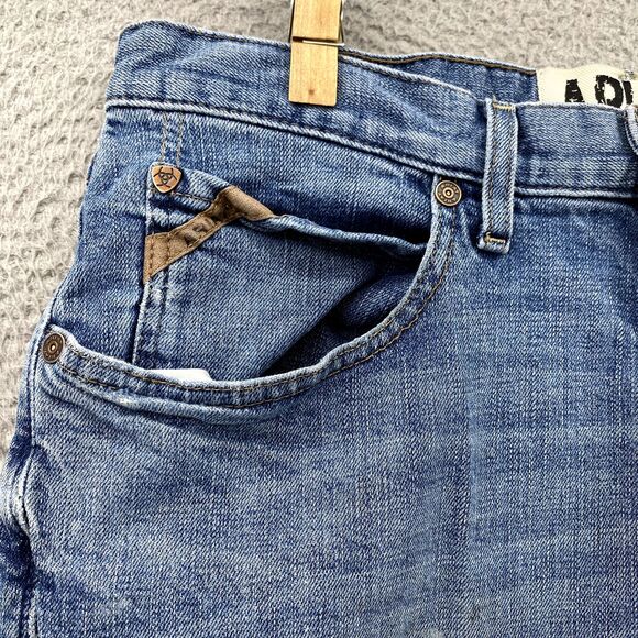 Ariat M4 Jeans 32 x 32*Blue Low Rise Straight Leg Denim Pants Western Work Men's - Picture 6 of 16